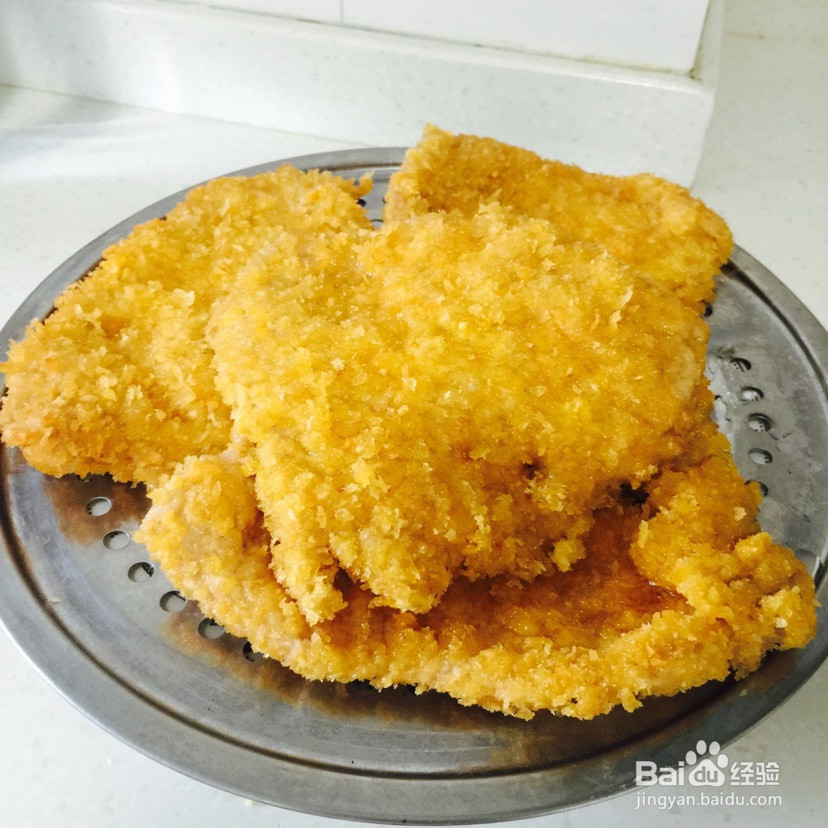 劲脆黄金炸猪排的做法