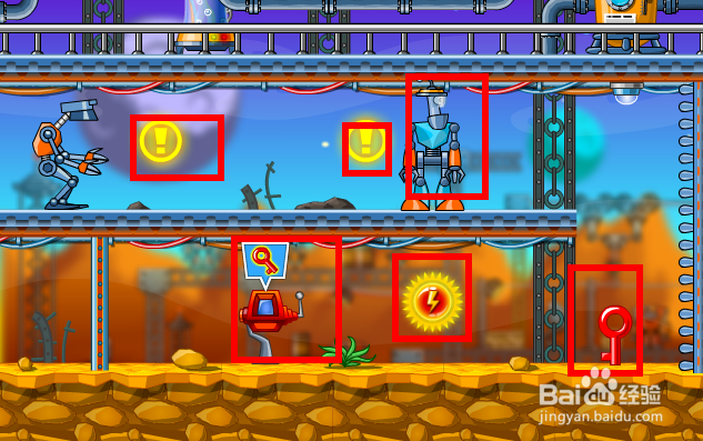 小游戏 智能机器人2攻略