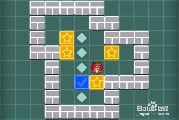 逻辑箱子手游第一关怎么通关