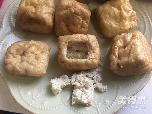 油豆腐酿的做法