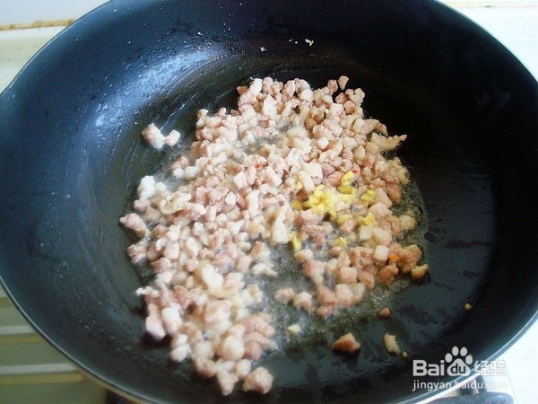 肉末蒸丝瓜的制作方法