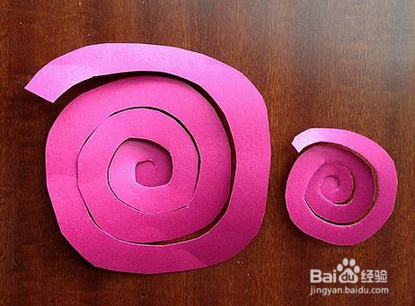 卡纸玫瑰花制作