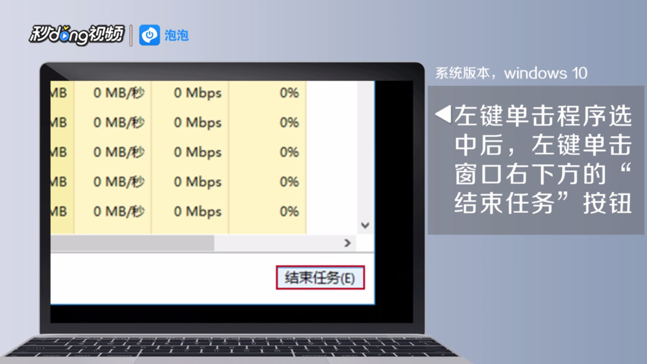 如何快速强制关闭电脑正在运行的软件或服务