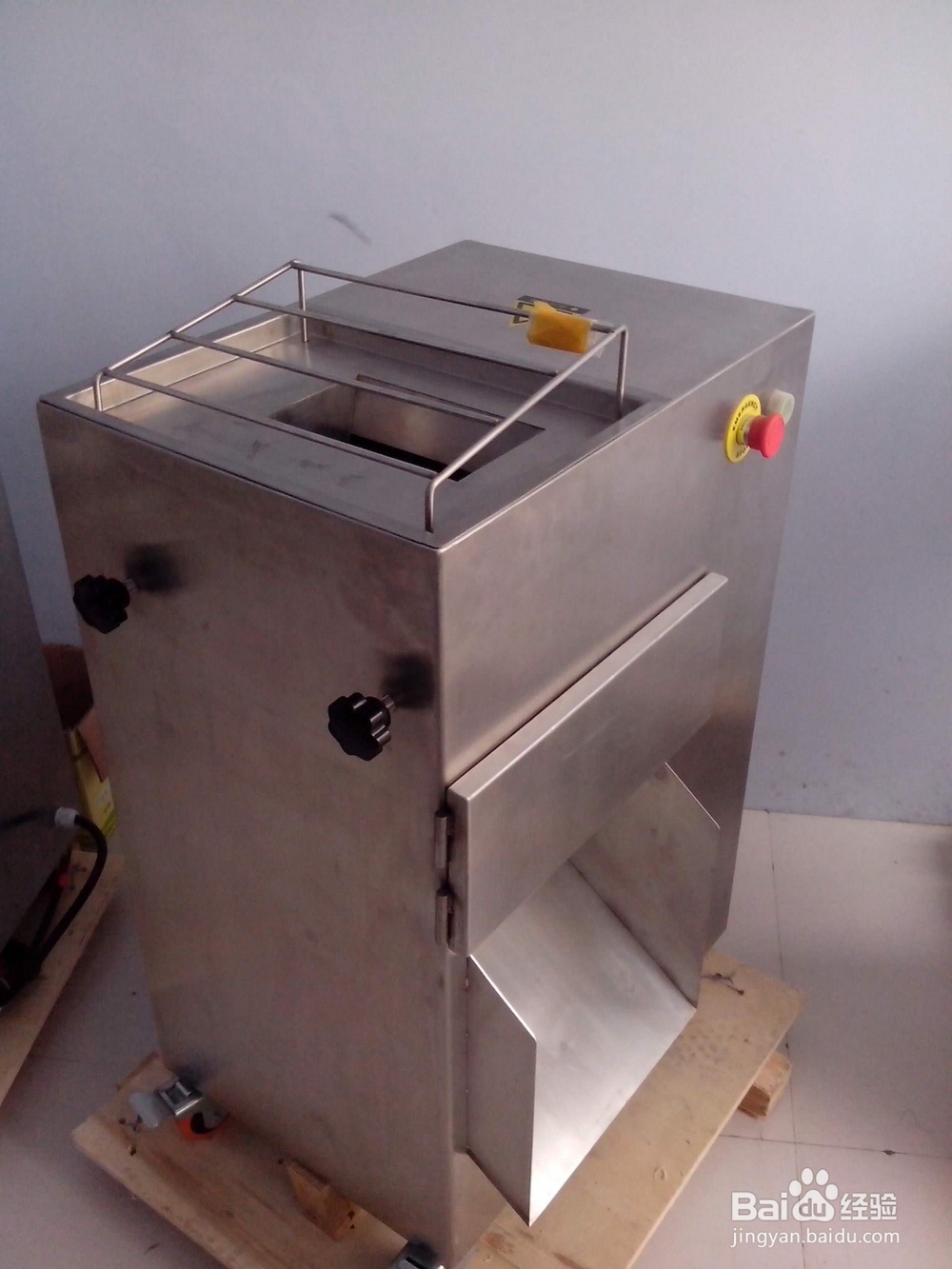 商用肉片机无规律跳闸故障维修小经验