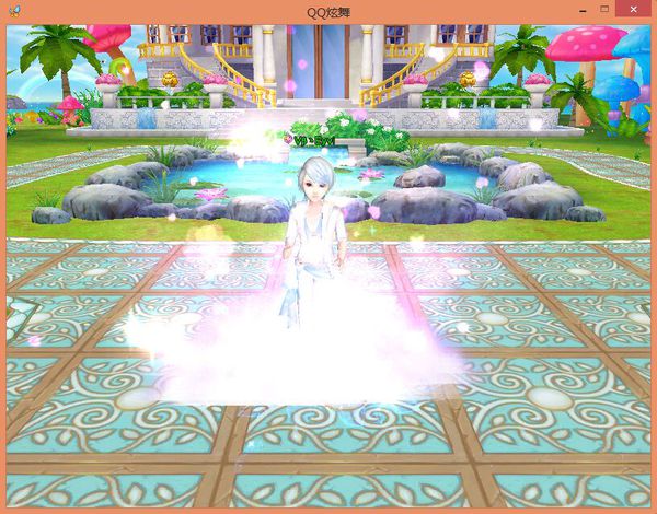 QQ炫舞游戏中怎么切换视角