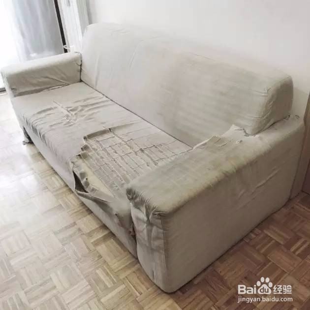 如何改造很丑的旧沙发
