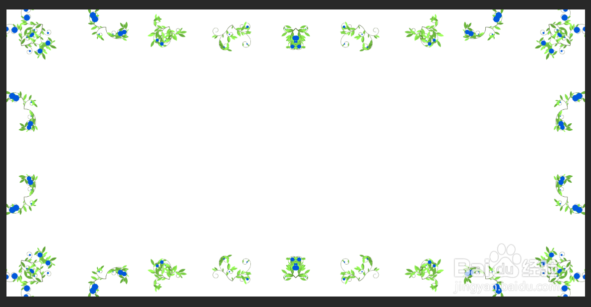 PS如何为照片添加图框