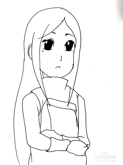 《火影忍者》系列之宇智波泉简笔画