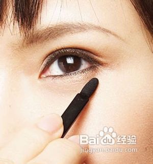 烟熏眼妆立体画法