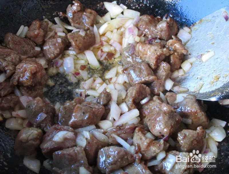 【食谱】法式黑椒牛肉披萨 好吃好做