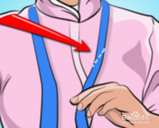 怎么如何打窄领带（四手结）？？