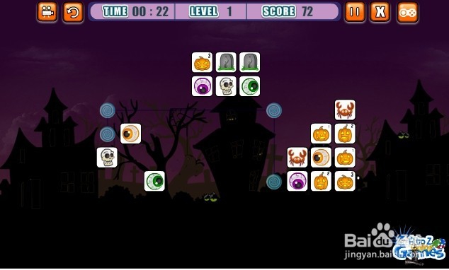 万圣节搞怪连连看攻略