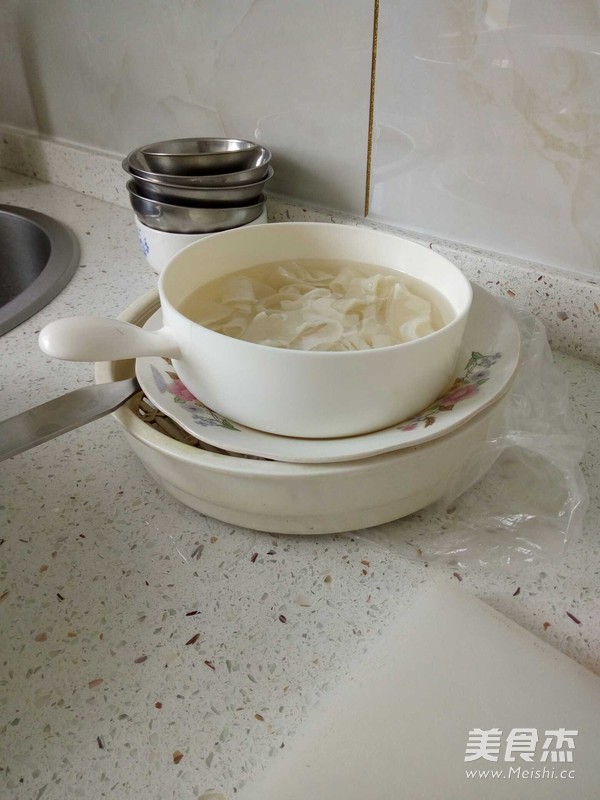 西红柿鸡蛋凉皮