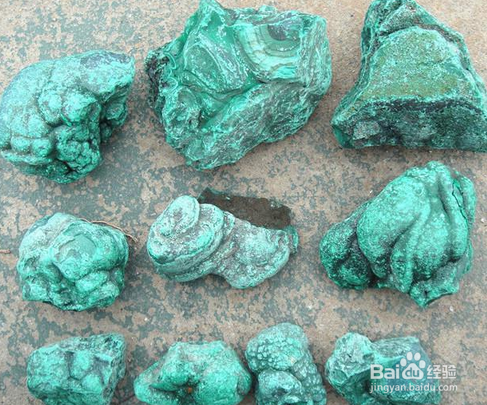 孔雀石的品种
