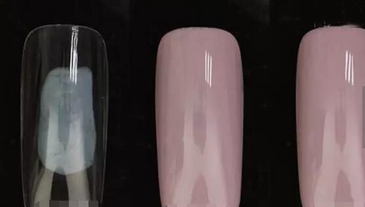 水晶粉雕花美甲教程