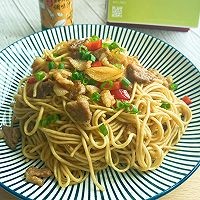 五花肉拌面怎么做