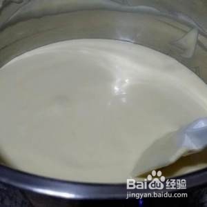 炼奶戚风蛋糕的做法