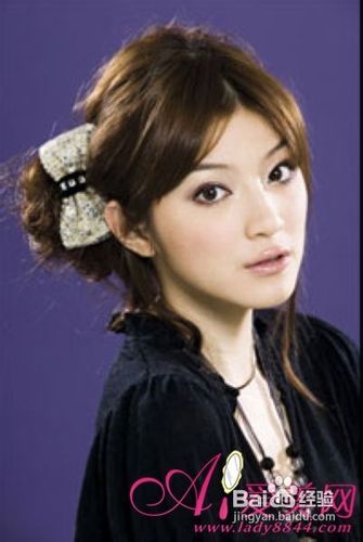 教你简单优雅盘发，成气质女