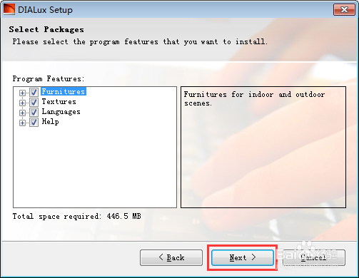 下载安装照明设计软件DIALux 4.12 照度计算软件