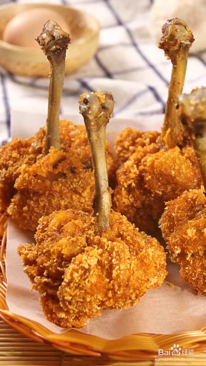 如何制作炸鸡腿