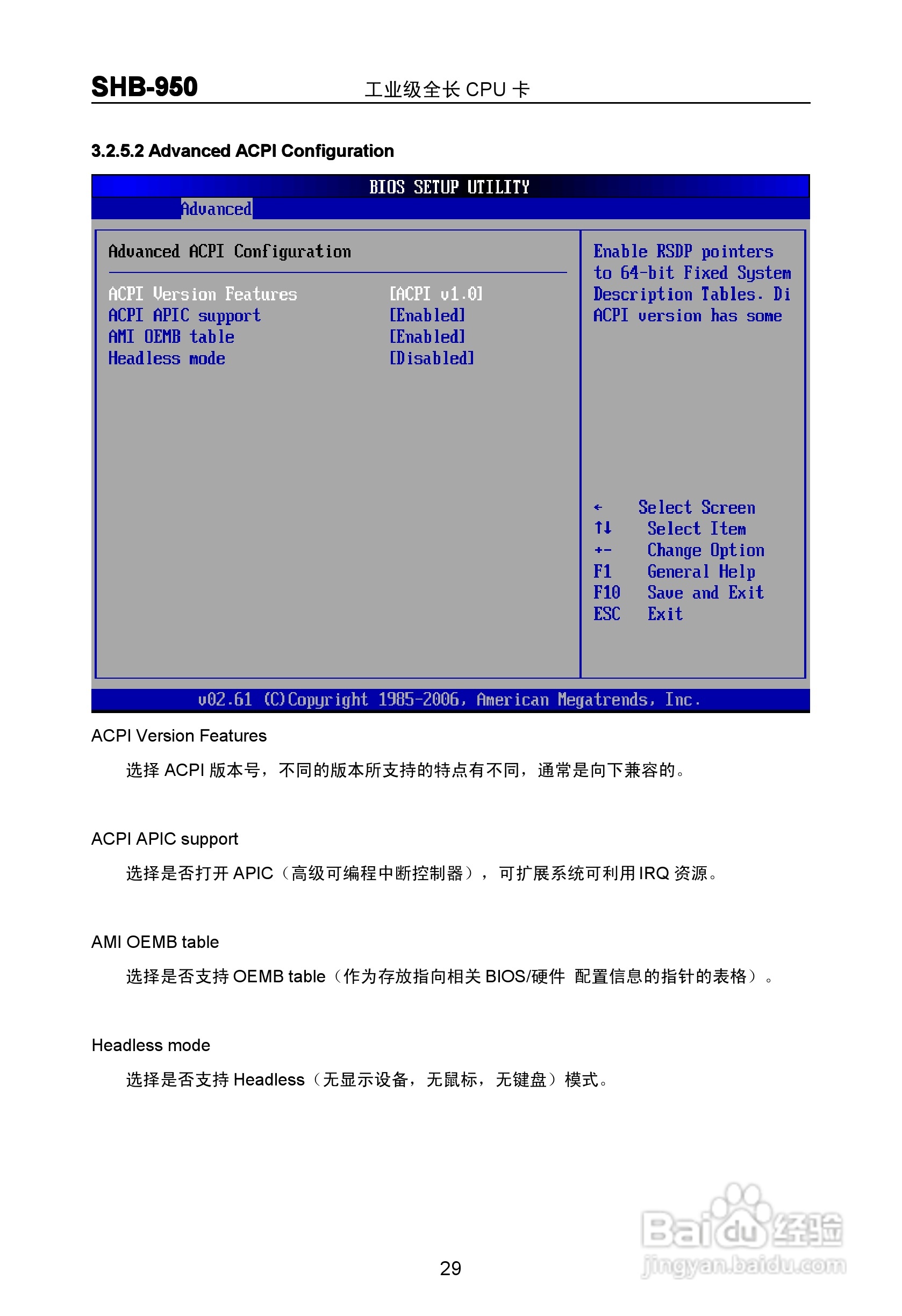 华北工控 SHB-950 工业级全长 CPU 卡 说明书 V1.0:[4]