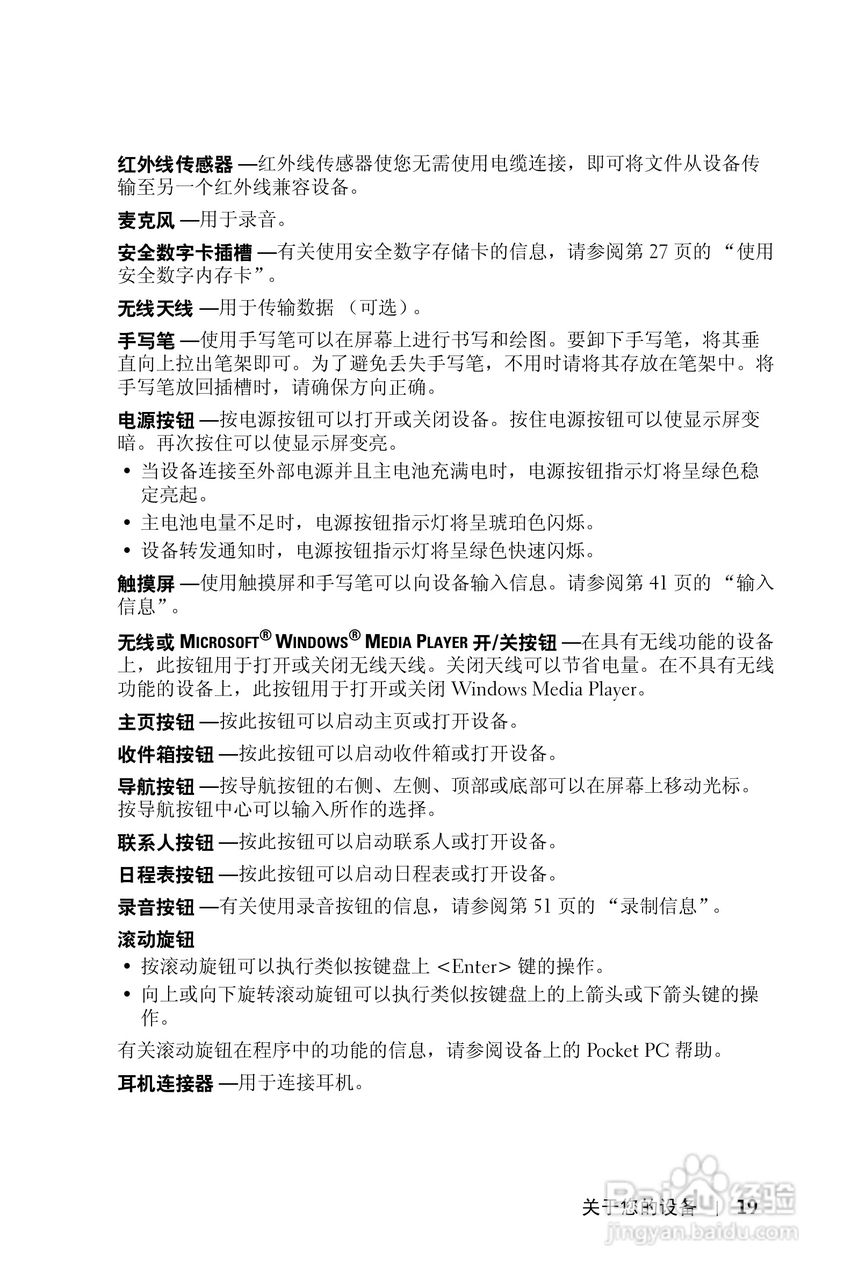 戴尔PDA(掌上电脑)HC02U型说明书:[2]