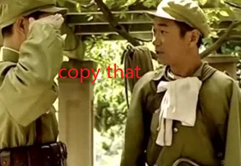 copy that和roger that有什么不同