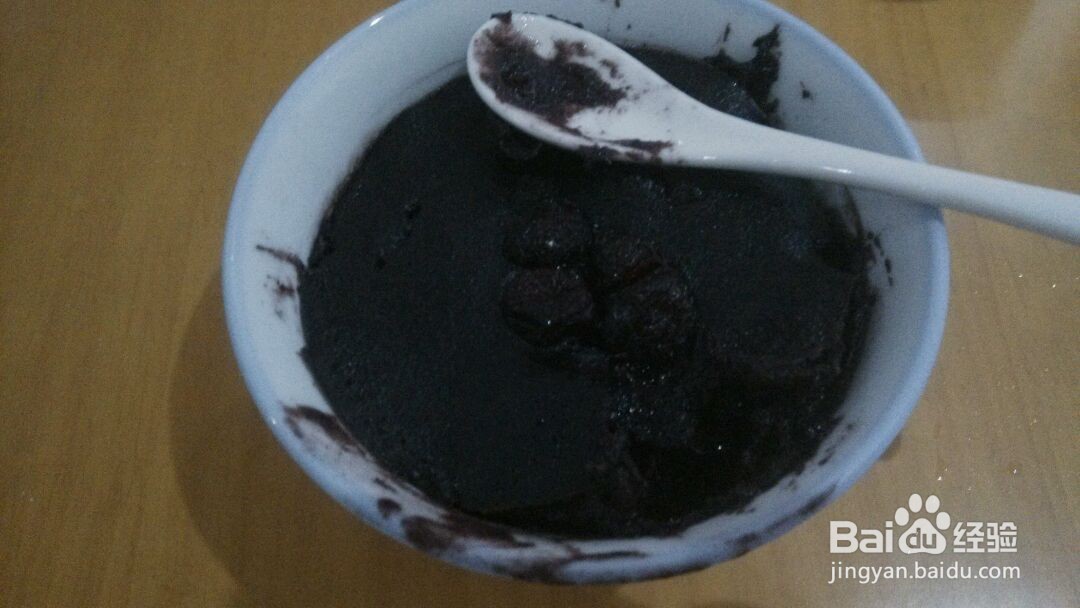 黑糯凉糕的做法