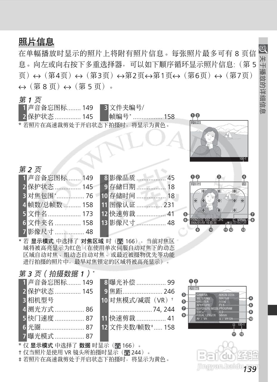 尼康D2Xs数码相机使用说明书:[16]