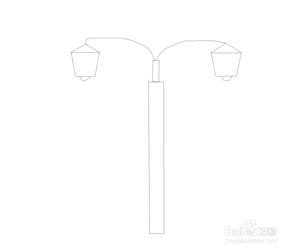 社区设施标志简笔画