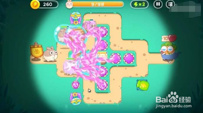 保卫萝卜4第38关攻略图解