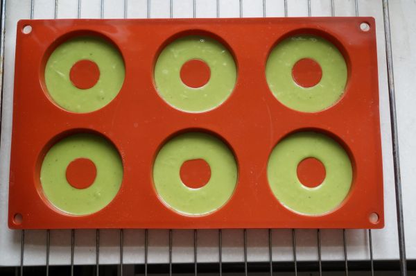 抹茶巧克力甜甜圈蛋糕