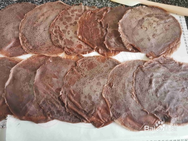 可可千层蛋糕的做法