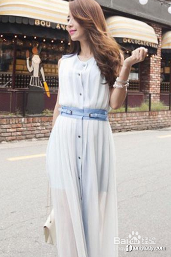 韩国少女甜美穿衣搭配