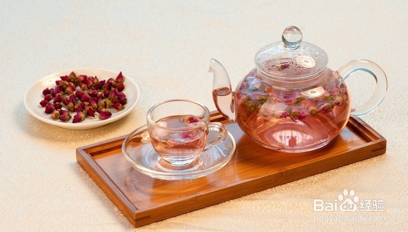 健康养颜喝花茶