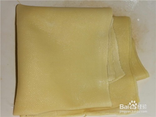 凉拌荠菜百页丝的做法