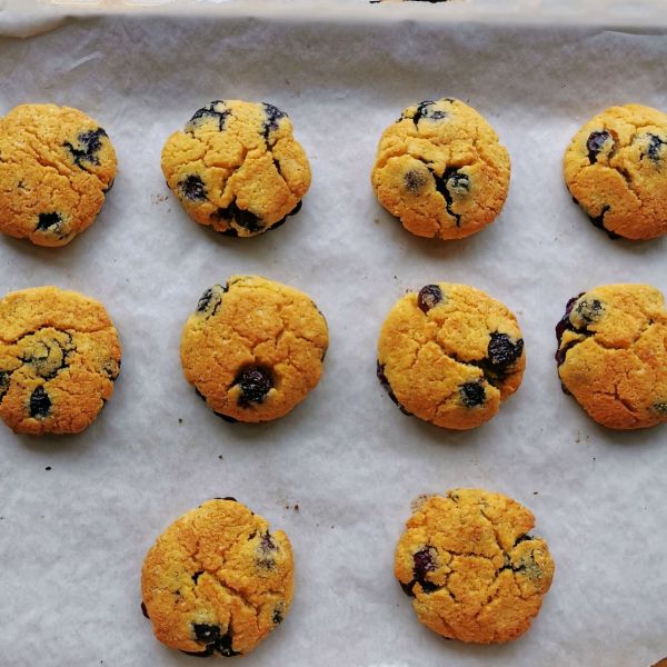 爆浆蓝莓软曲奇