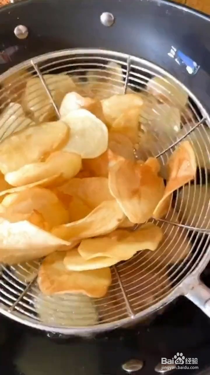 如何制作好吃薄脆的炸薯片
