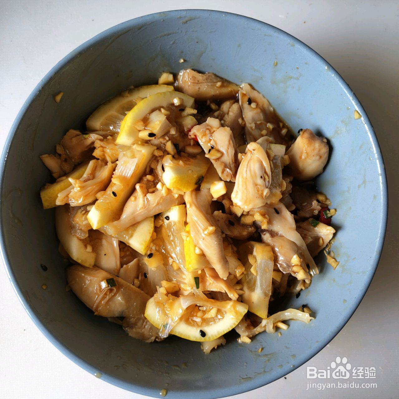 柠檬拌鸡腿的做法