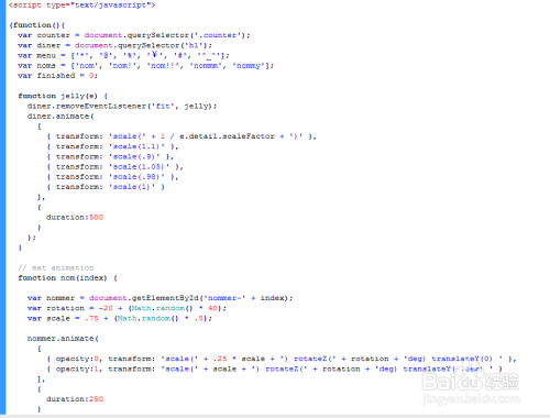 html+css3+js符号标签掉下之后文字变大动画