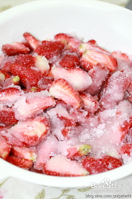 自制健康香甜的草莓酱(博首)