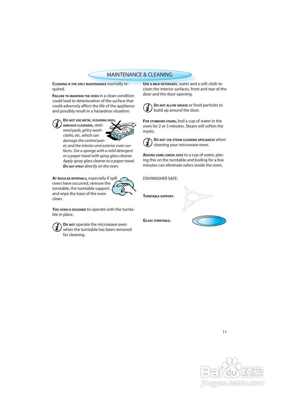 惠而浦AMW494/IX内置式微波炉用户手册