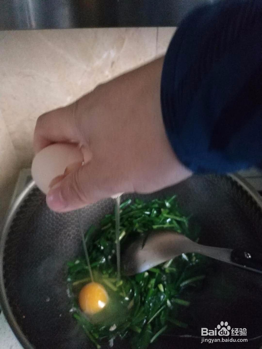 美味的鸡蛋炒韭菜做法
