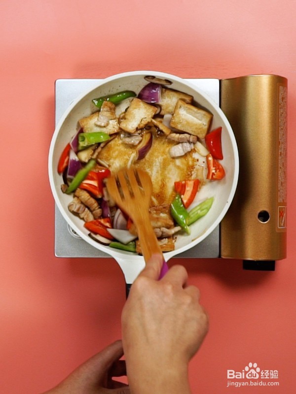 铁板豆腐的做法