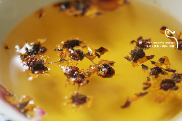 蔓越莓雪菊茶晶粽