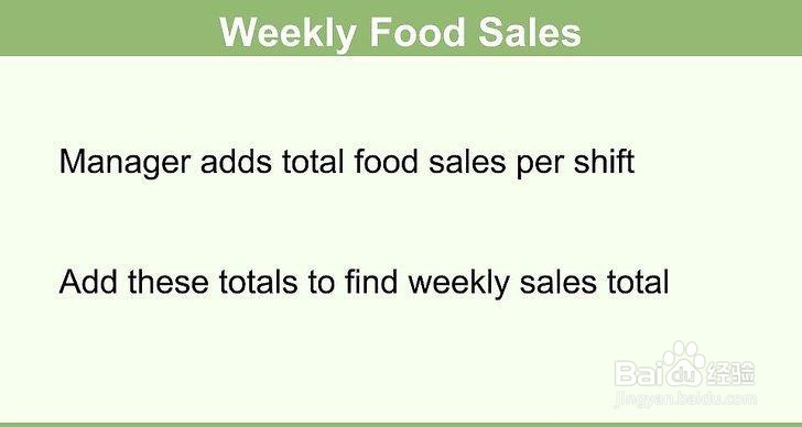 如何计算食品成本