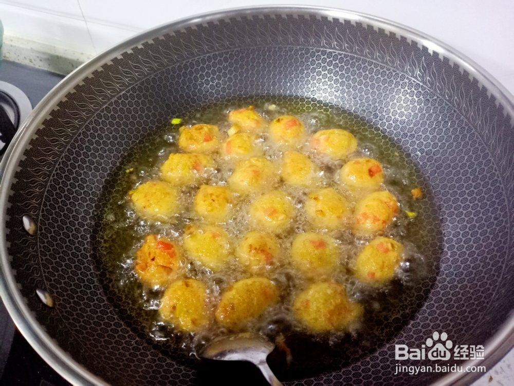 诱惑味蕾的豆腐丸子