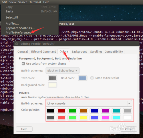 Ubuntu gcc/make输出如何彩色显示?