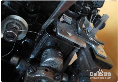 五线机穿线步骤图解