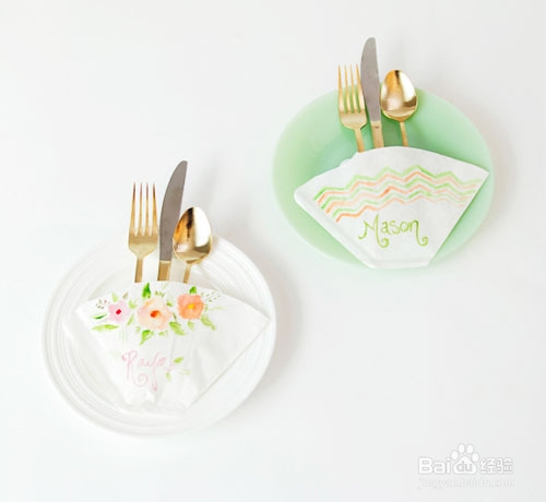 烛光下的晚餐。DIY一款浪漫优雅的餐桌卡片